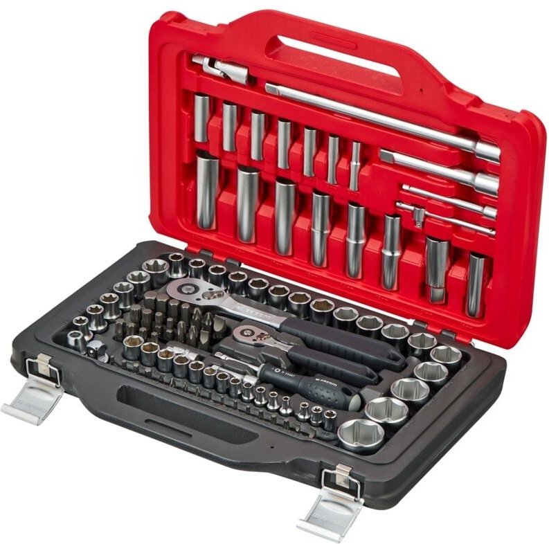 FACOM Steckschlüssel-Set 1/4, 1/2, 100-tlg.