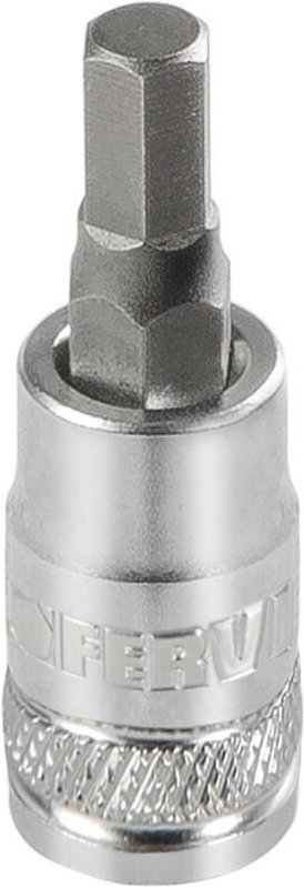 Steckschlussel mit 5 mm 1/4 Sechskanteinsatz Fervi bn415n005a