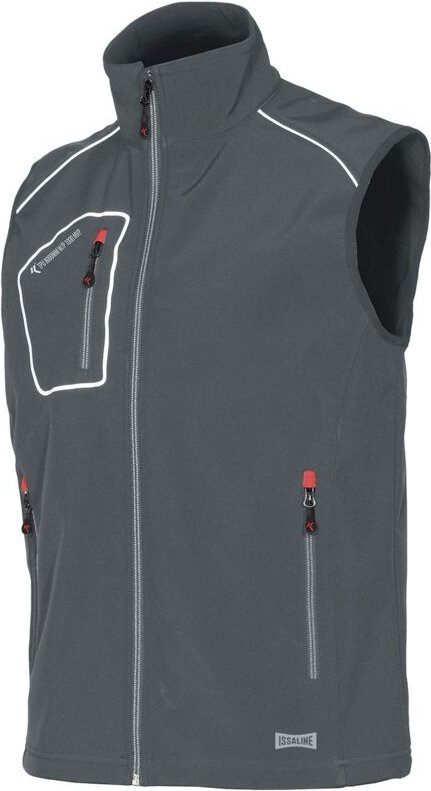 Issaline 04509-080 Arbeitsweste EN ISO 13688:2013 Snappy Grey XL