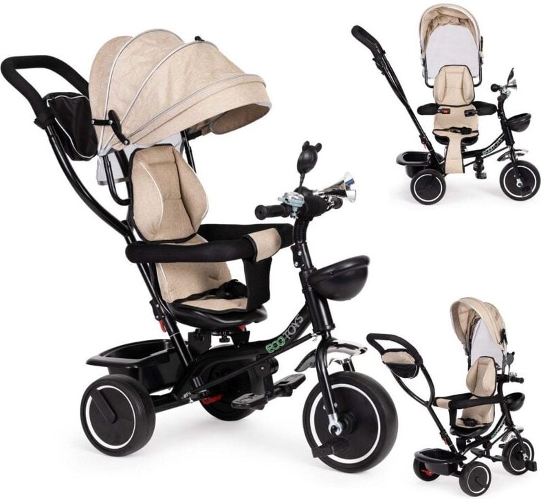 Dreirad drehsitz beige