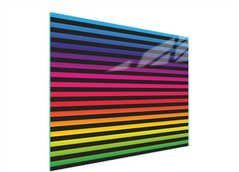 Glasschneidebrett 52x40 Farbe