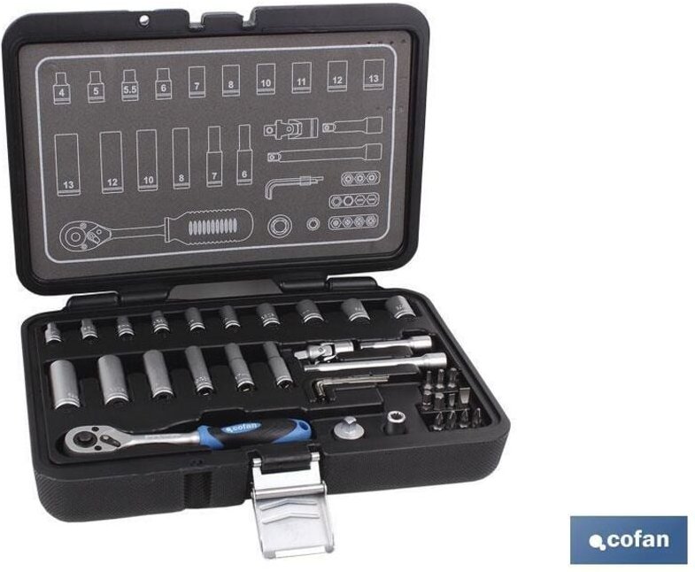 Aktentasche, 36 Stück, professionell, 1/4 Tassen