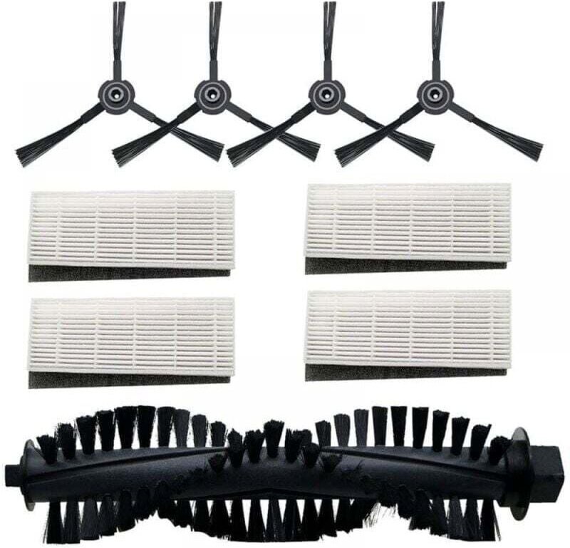 Accessori di ricambio Filtro Spazzola laterale principale per aspirapolvere robot A4 A4S A40 pvcr 0726W 0826 0926