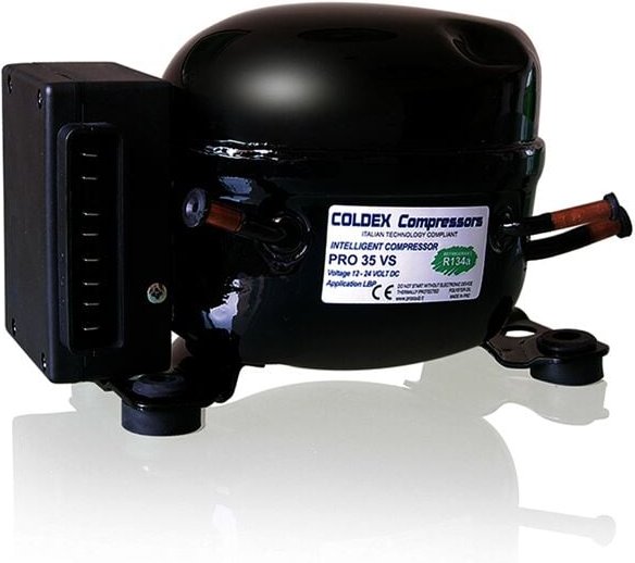 Reporshop - TD50VS -Kompressor R134A 12/24 v dc niedrige Temperatur 2,5 cm3