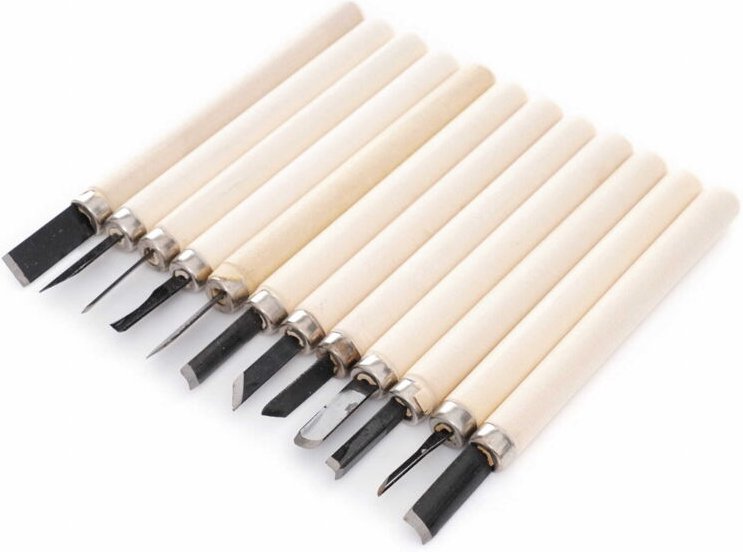 Bildhauermeißel 12 Stück KD11774