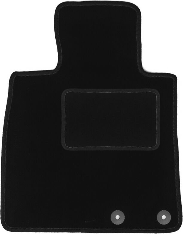 Fahrermatte schwarz für: Nissan Note II Fließheck (2012-)