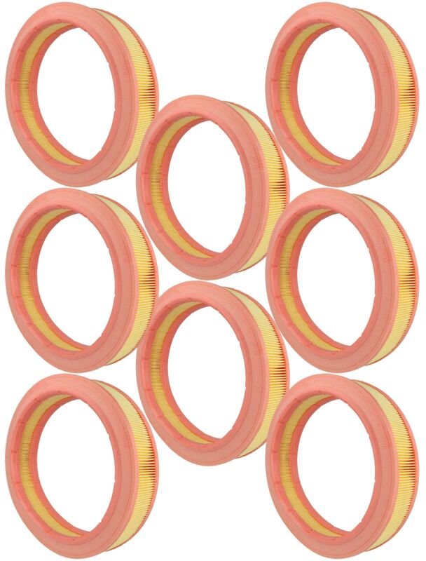 8x Filterelement kompatibel mit Kränzle Ventos 20 e/l, 30 e/l Akku-Staubsauger - Feinstaubfilter - Vhbw