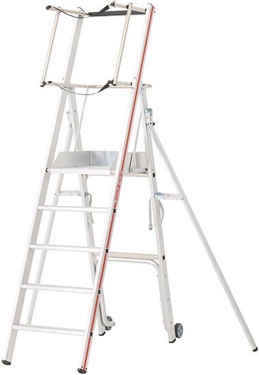 Matisère - Stehleiter 5 Stufen - Max. Arbeitshöhe 3.16m - 838305