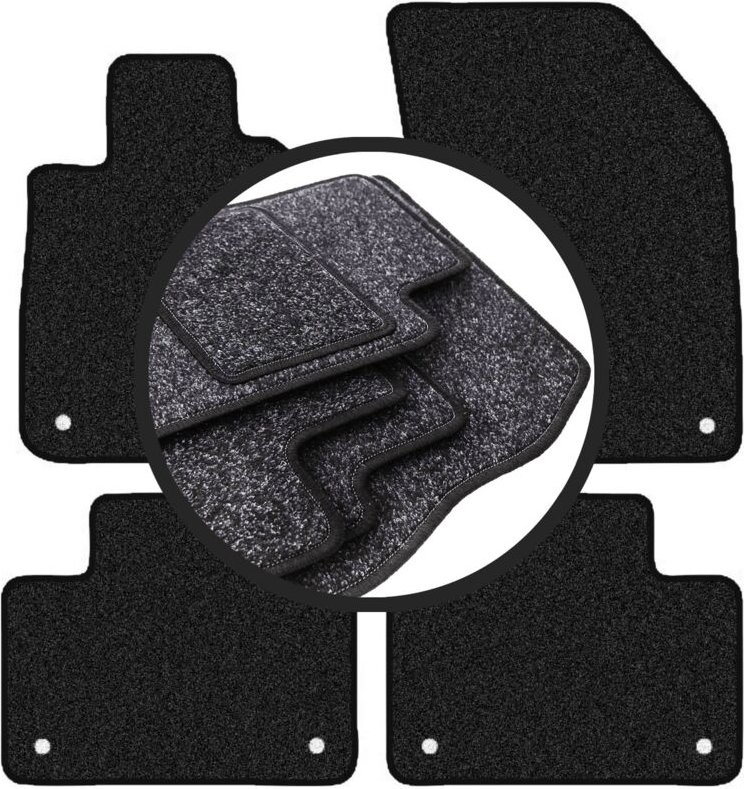 ANTHRA Autofußmatten für: Volvo S60 III Limousine (2019-)