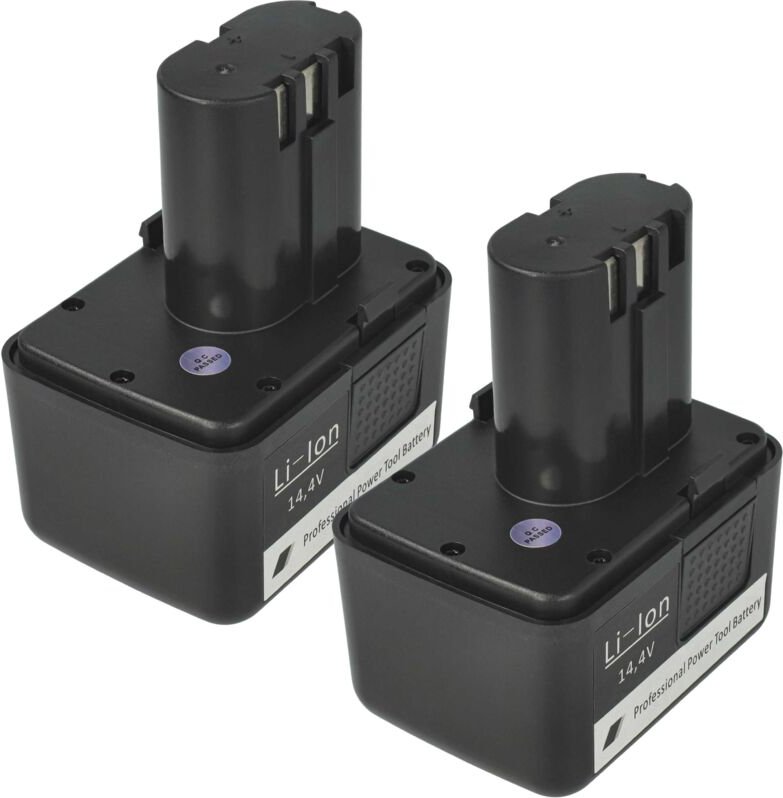 Vhbw - 2x Akku kompatibel mit Gesipa Accubird, Firebird Werkzeug, Blindniet-Setzgerät (1500 mAh, Li-Ion, 14,4 v)