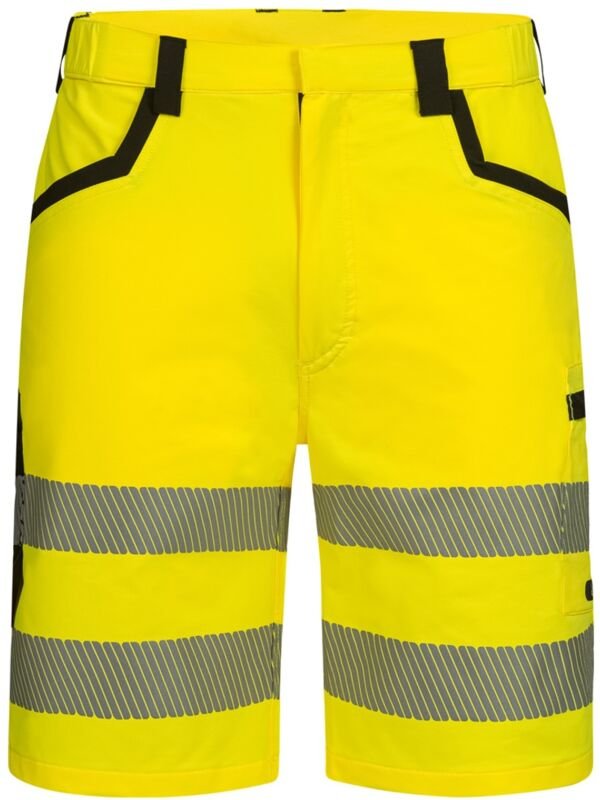 Feldtmann Elysee Warnschutz-Shorts Stretch HAGENAU 22765 Gr. 50 gelb/schwarz