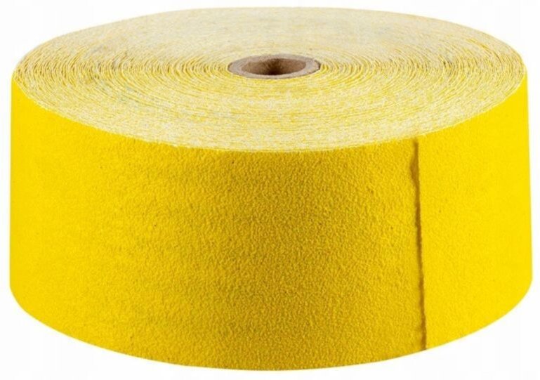 SCHLEIFPAPIER ZUM SCHLEIFEN VON HOLZ, METALL, STAHL, Meterware 93mm P80 1 m