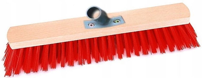 Straßenkehrmaschine 60 cm steife Borsten Gehwegkehrer