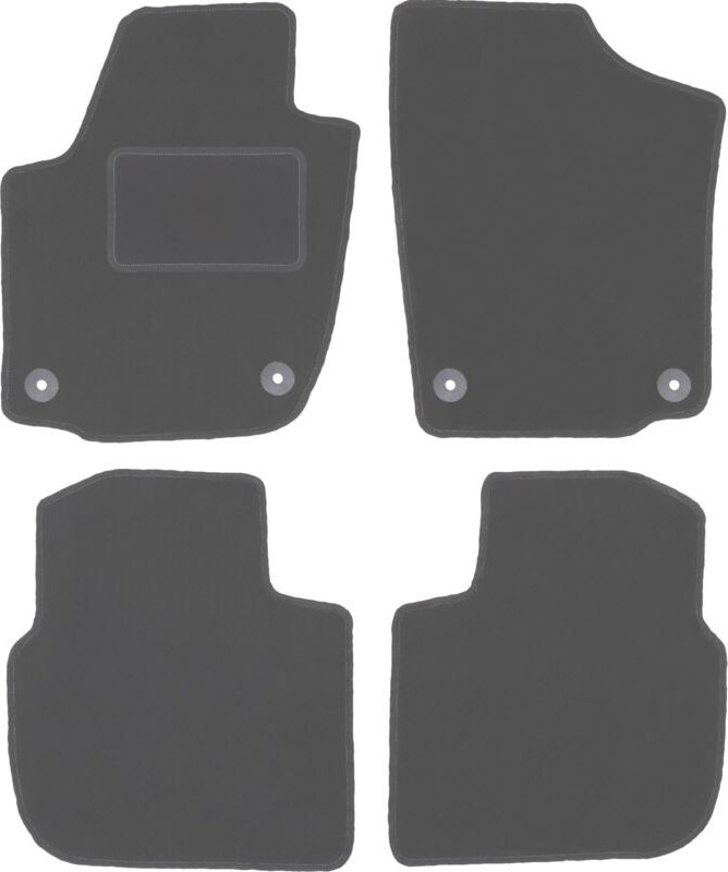 Graphit-Fußmatten für: Skoda Praktik Kombivan (2006-2015)