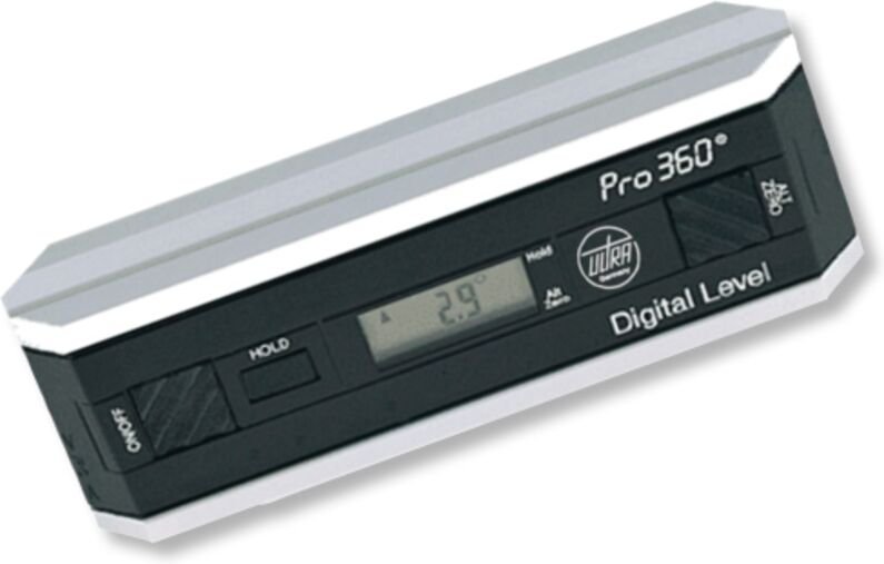 Ultra Präzision - Digital-Neigungsmesser Aluminiumgehäuse 150x30x54mm 0,01/0,1°