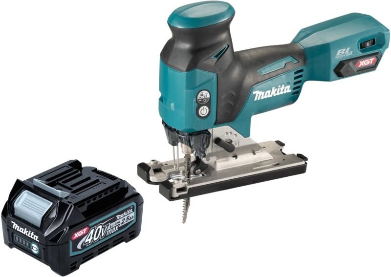 Makita JV 001 GD1 Akku Stichsäge 40 V max. 135 mm Brushless + 1x Akku 2,5 Ah - ohne Ladegerät
