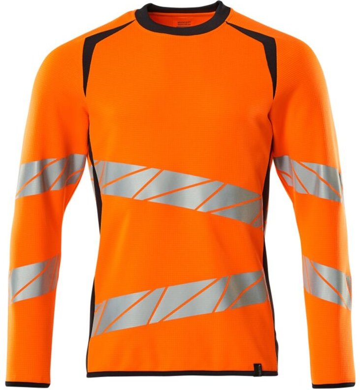 Thumbnail - Mascot T-Shirt 19084-781-14010 Gr. M hi-vis orange/schwarzblau