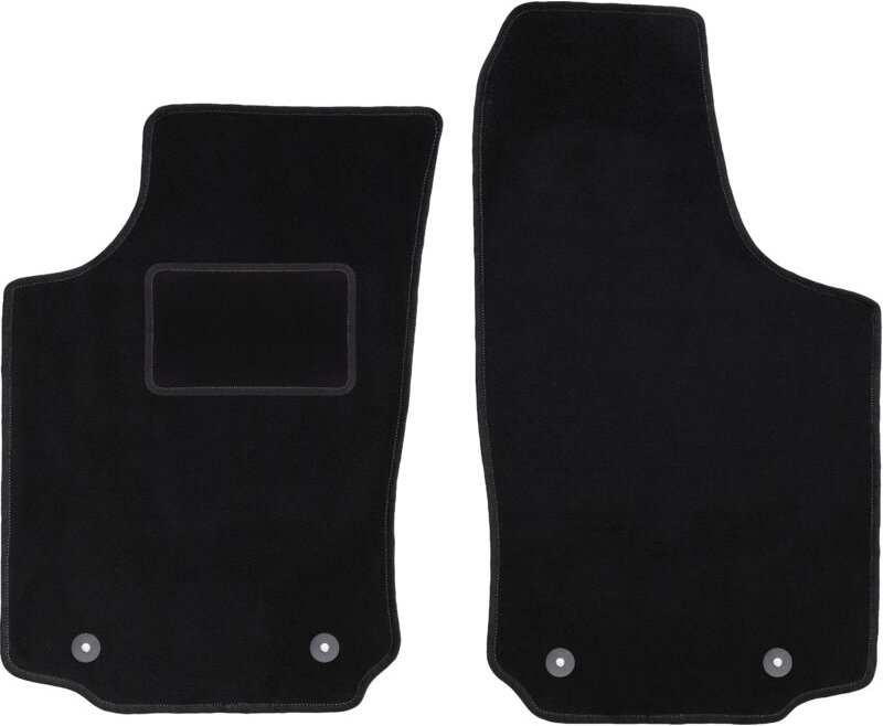 Vordere Matten schwarz für: Opel Corsa C Fließheck (2000-2006)