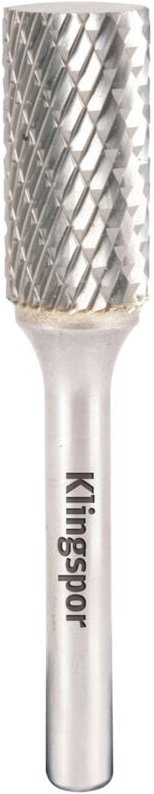 Klingspor HF 100 A Hartmetallfräser, 12,7 x 25 x 6 mm grobe Einfachverzahnung