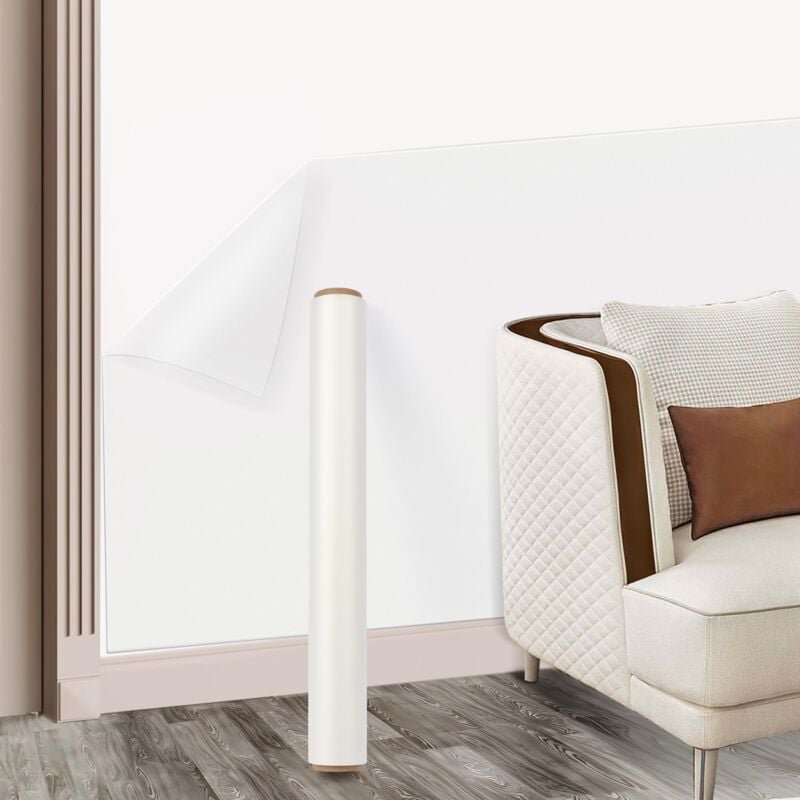 Selbstklebende transparente Folie, transparentes selbstklebendes Papier, wasserfeste, ölbeständige Schutzfolie, DIY-Deko...