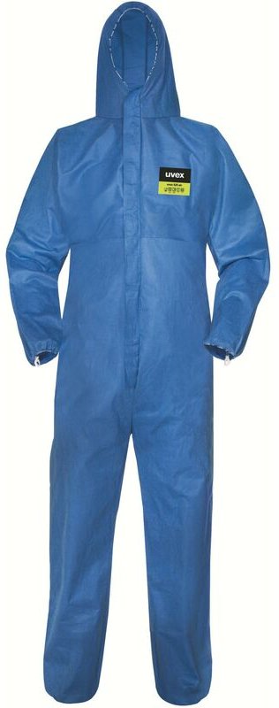 8997611 Overall Disposable Coveralls blau l - Uvex