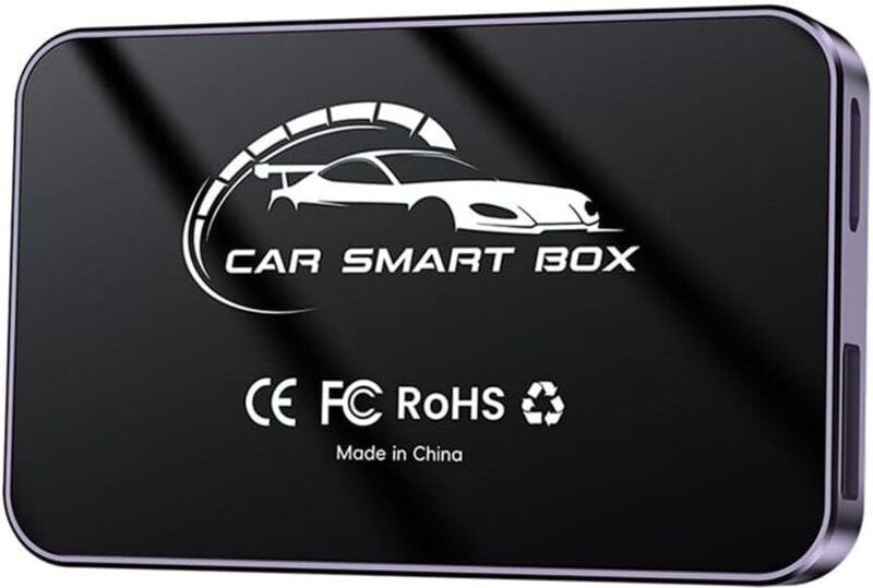 CarPlay AI Box 2G+16G Smart Box für Android 13 Auto ohne Carplay Android Auto Adapter mit Videoausgang kompatibel
