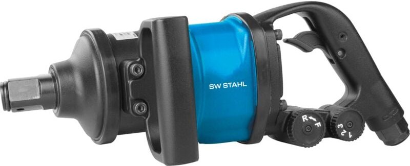 SW-Stahl S3279 Druckluft-Schlagschrauber I Vierkant 1 Zoll I max. Lösedrehmoment 3800 Nm I kurze Antriebsspindel I Werks...