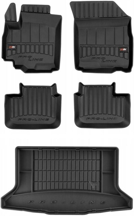 SET 3D Gummimatten Suzuki SX4 HB 2006-2014
