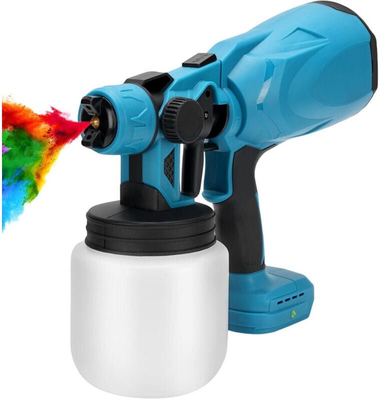Handgehaltenes kabelloses Lithium-Akku-Spritzpistolen-Sprühwerkzeug, elektrischer Multifunktions-Spritzpistolenkessel fü...