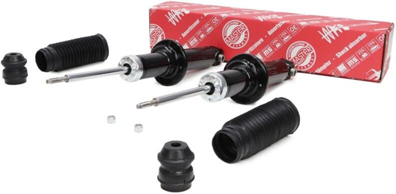 2 STOSSDÄMPFER STOSSTANGE hinten rechts links AUDI A6 C5, A6 C5 Avant