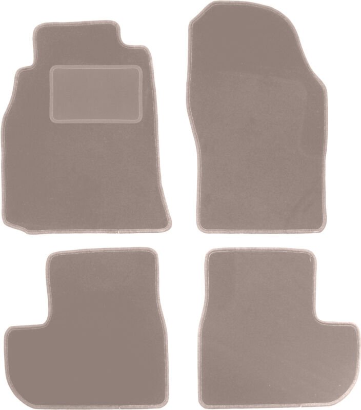 Beige Velours-Fußmatten für: Infiniti G35 CP Limousine, Coupé (2002-2006)