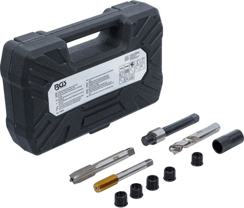 Reparatursatz für Öl-Ablass-Gewinde für Aluminium-Ölwannen M12 x 1,75 mm