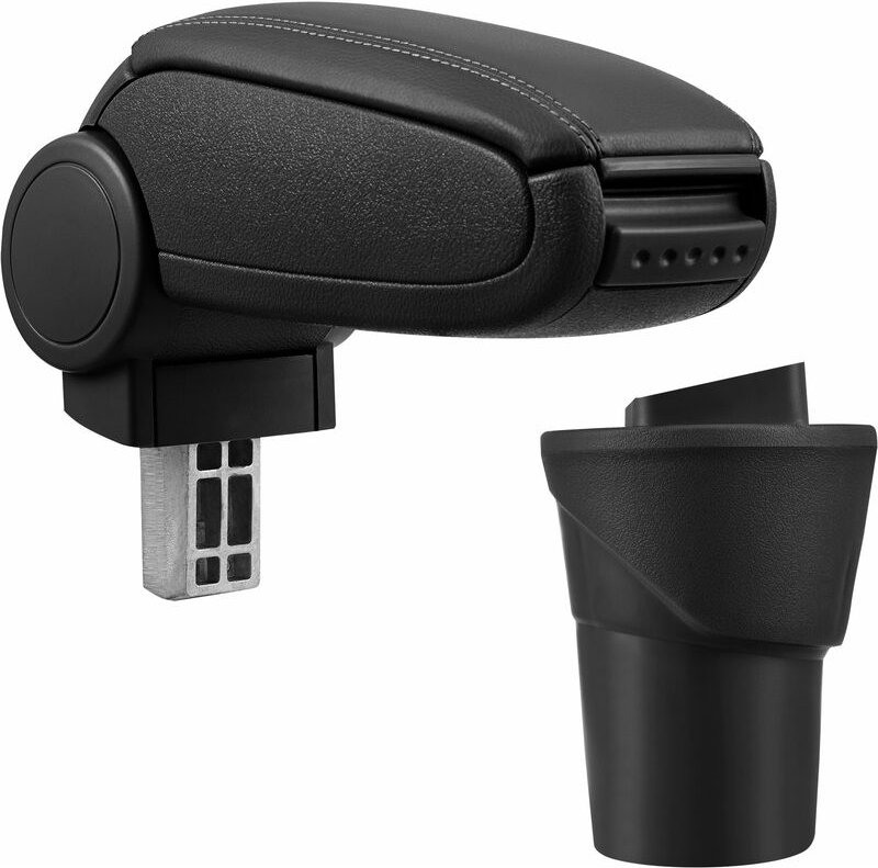 Pro.tec - Mittelarmlehne Nissan Micra K13 mit Staufach Kunstleder Schwarz