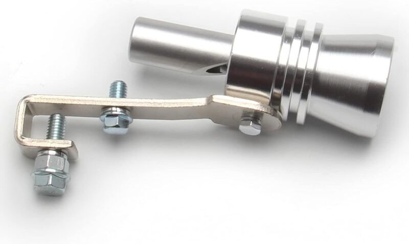 Auspuffpfeife, Turbo-Simulator, universeller Auto-Schalldämpfer, Aluminium-Pfeife, Turbo-Sound-Simulator, universeller "...