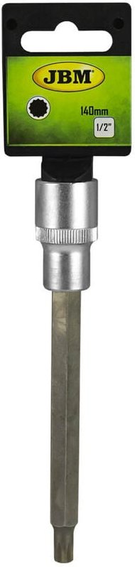Thumbnail - 1/2" ZWÖLFKANTIGE SPITZE M8 140mm. JBM13512