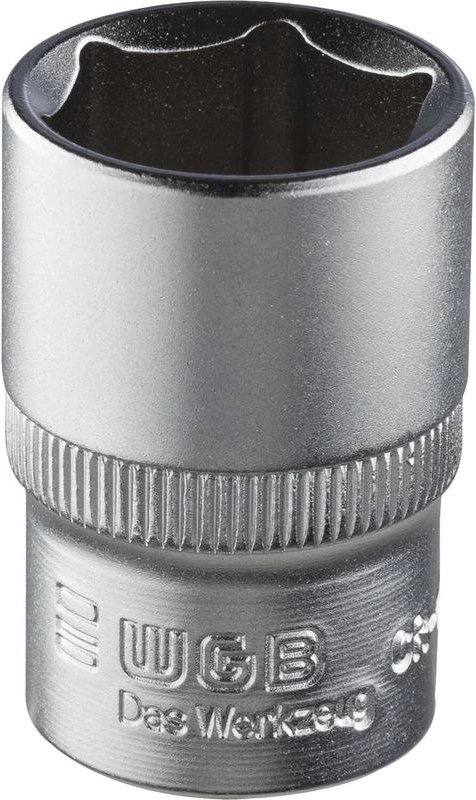 WGB - Steckschlüssel-Einsatz No. 360 DIN3124 1/2'vierkant 14,0 mm sechskant