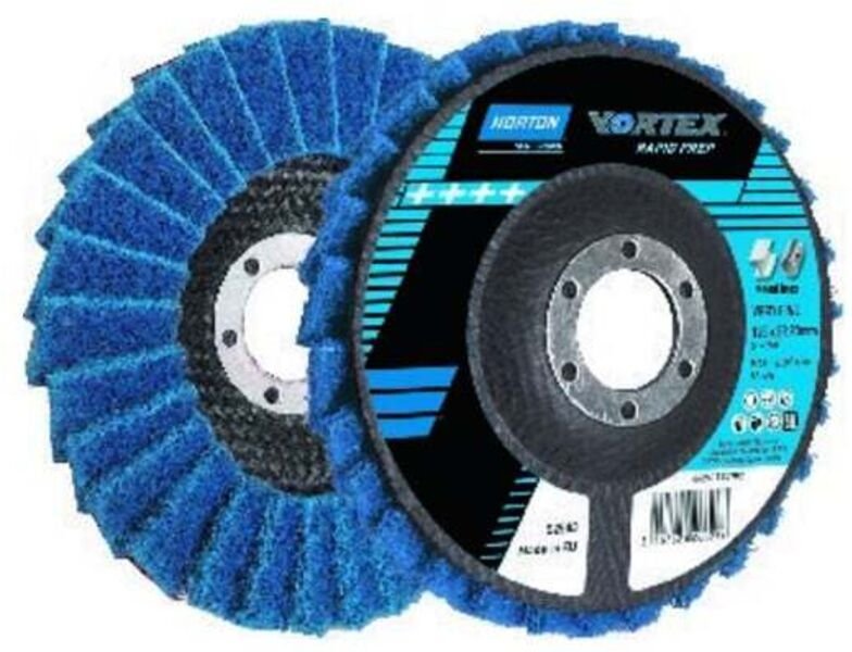 Norton Vlies-Fächerscheibe VTX Rapid Prep Low Flex-125 Mittel