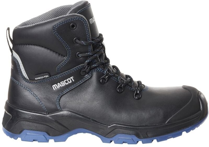 Mascot MASCOT® FOOTWEAR FLEX Sicherheitsstiefel S3 SRC DGUV Gr.48 schwarz/kornblau