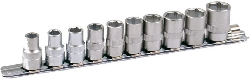 Projahn 1/2 Stecknuss Satz auf Schiene 10-tlg.