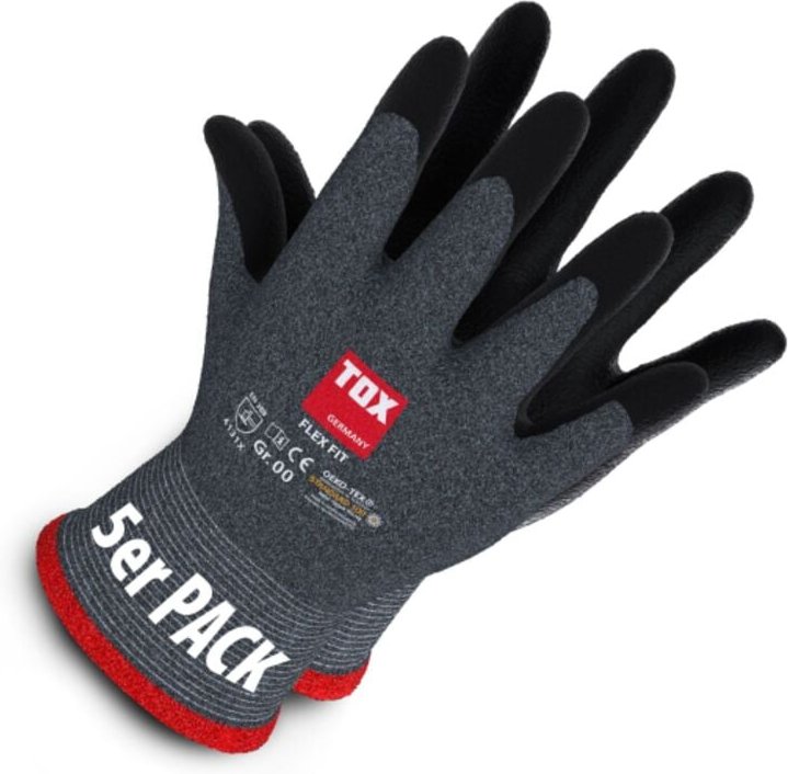 Montagehandschuhe Flex Fit Größe 10 (5 Paar)