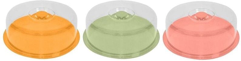 Webmarketpoint - Sunrise Tortendeckel aus Kunststoff 34 cm farblich sortiert