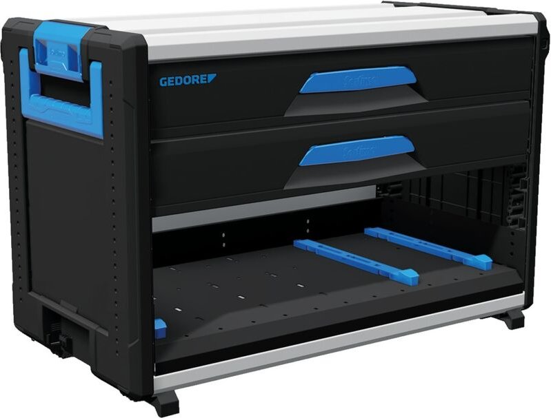 WorkMo B3, 2 Schubladen H6, Fach für l-boxx/s-boxx - Gedore