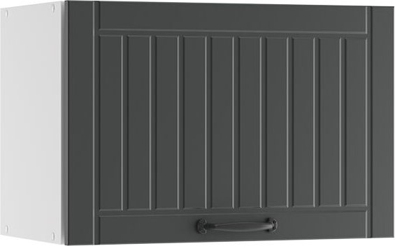 Vicco - Küchenschränke Fame-Line, Anthrazit Landhaus, 60 cm Flach