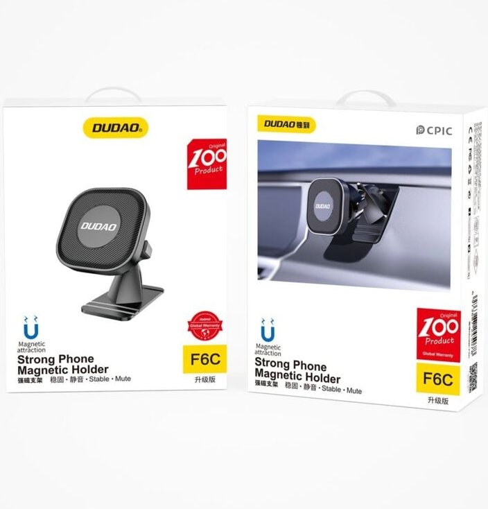 Thumbnail - Selbstklebende magnetische Auto-Handyhalterung für das Armaturenbrett, schwarz