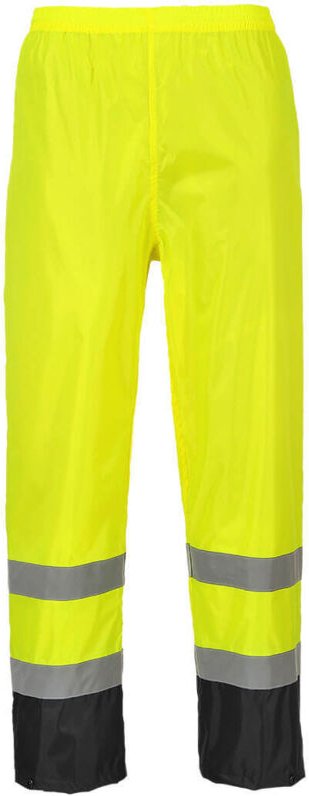 Regenhose Hi-Vis zweifarbig Gelb/Schwarz 6XL - FR(62-64) - UK(56-60)