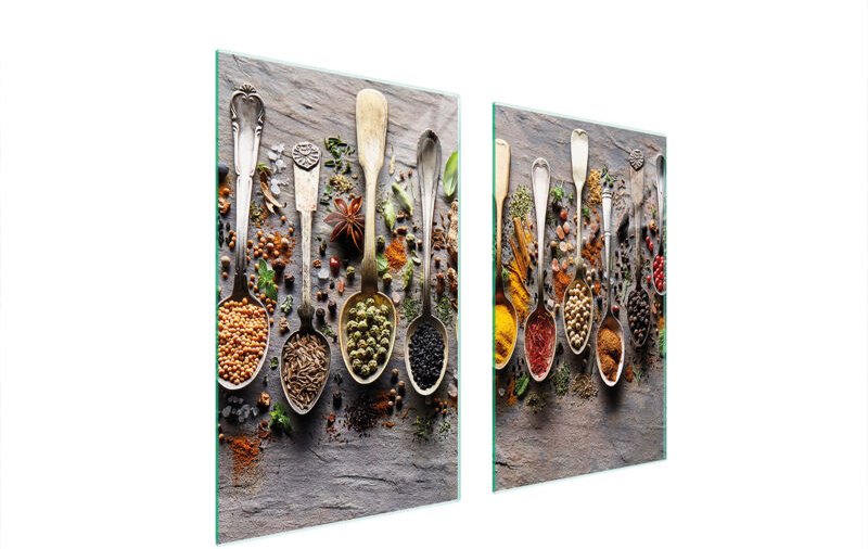 GLASSCHUTZPLATTE FÜR HERD 75x52 SPICES