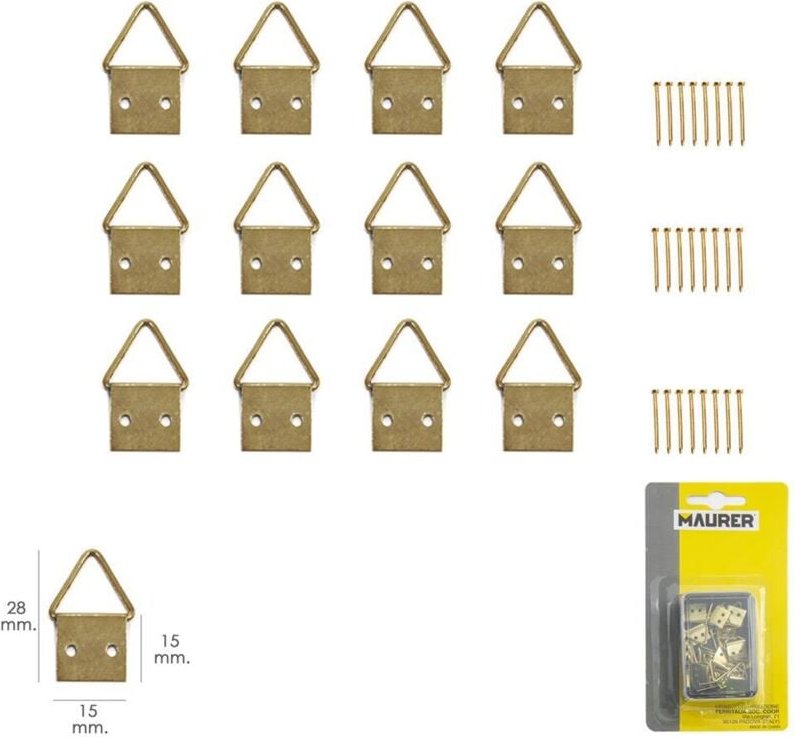 Bildaufhänger Ring Nr. 2 (Blister 12 Stück)