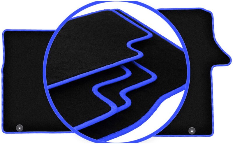 CARLUX-BLUE Autofußmatten für: Renault Trafic III Kastenwagen (2014-)