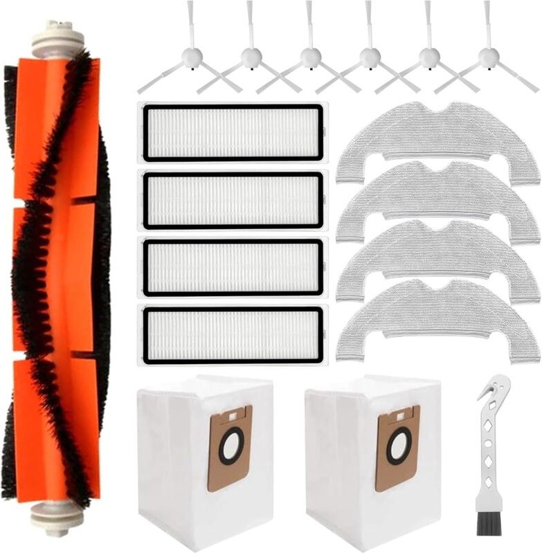Zubehör Ersatz für Dreame Bot Z10 Pro /D10 Plus/ L10 Plus Staubsauger, sorgen für Effizientes Arbeiten, 1 Walzenbürste, ...