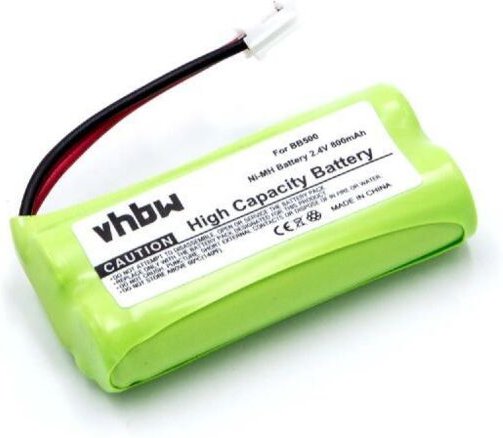 Vhbw - 1x Akku kompatibel mit aeg Dolphy schnurlos Festnetz Telefon (800 mAh, 2,4 v, NiMH)